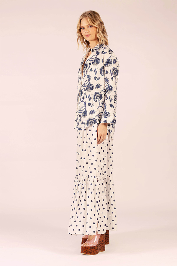 Lola Montana LX Shirt Capri-Navy