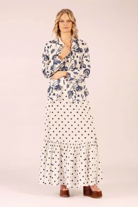 Lola Montana LX Shirt Capri-Navy