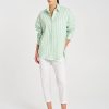 Mela Purdie Relaxed Pocket Shirt PalmWhite