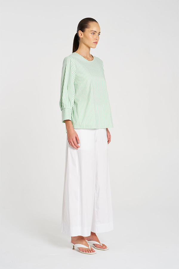 Mela Purdie Resort Top PalmWhite