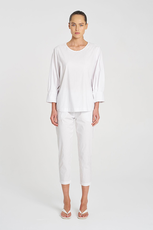 Mela Purdie Resort Top White