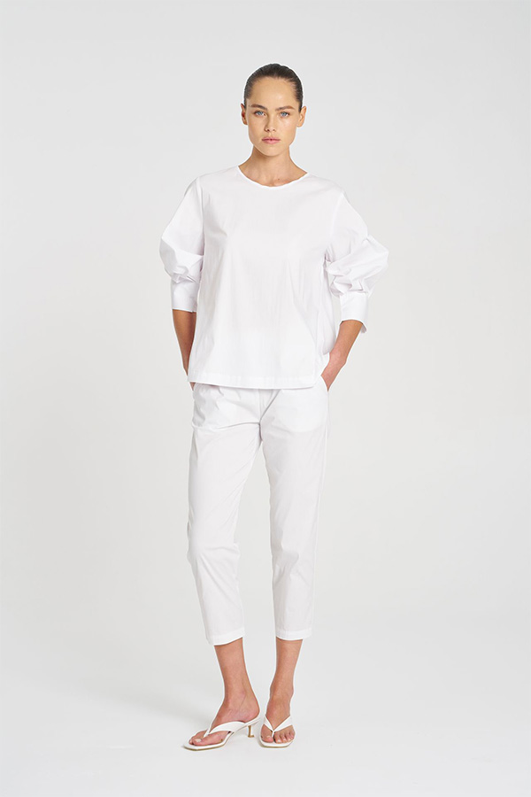 Mela Purdie Resort Top White