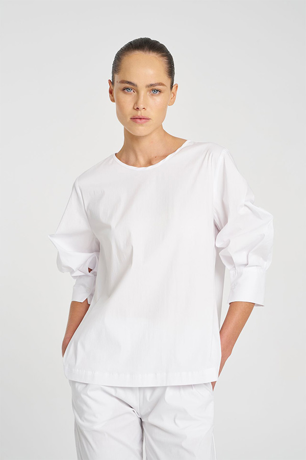 Mela Purdie Resort Top White