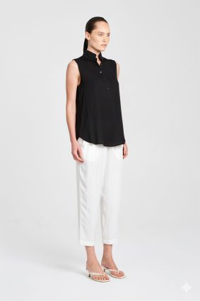 Mela Purdie Tab Slide Tank Black