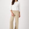Monari Jacket Basic Knit Flame Cream