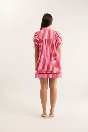 Alessandra Tessa Bretton Shirt Pink_Red