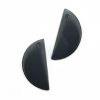Christina Brampti Half Moon Earrings Grey