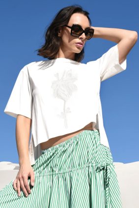 Cooper Keep To The Script T-Shirt White