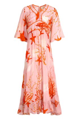 Curate Feeling Fire Dress Pink Shells