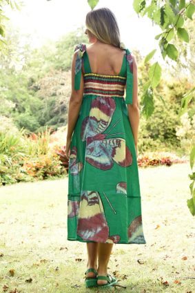 Curate Strong Ties Dress Green