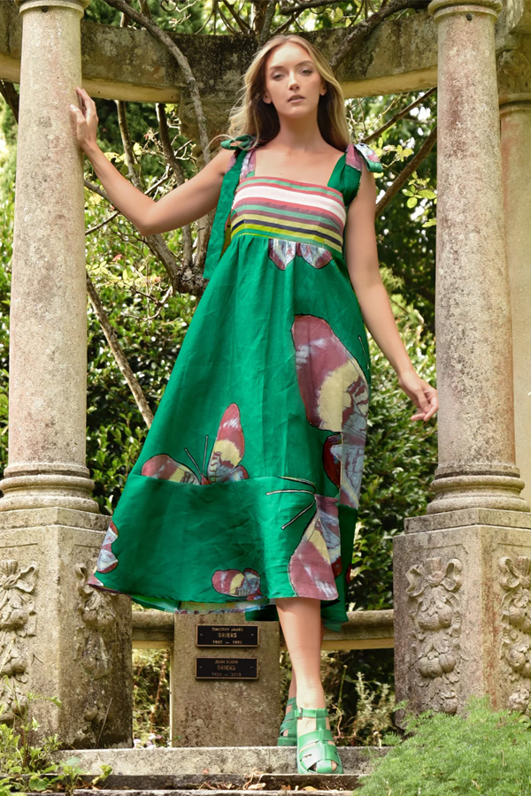 Curate Strong Ties Dress Green