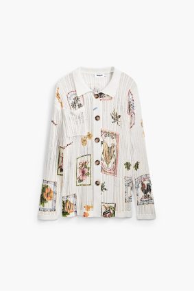 Desigual Pullover Long Sleeve Crudo