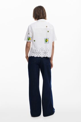 Desigual Shirt Short Sleeve Blanco