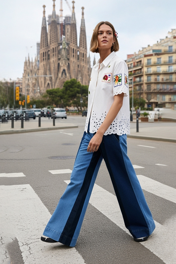 Desigual Shirt Short Sleeve Blanco ai