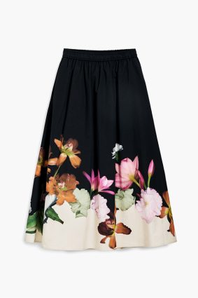 Desigual Skirt Negro Print