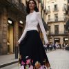 Desigual Skirt Negro Print