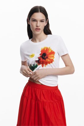 Desigual Skirt Rojo