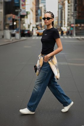 Desigual T-Shirt Cap Sleeve Negro