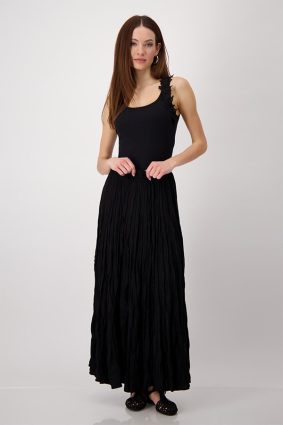 Monari Skirt Crash Black