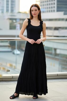 Monari Skirt Crash Black