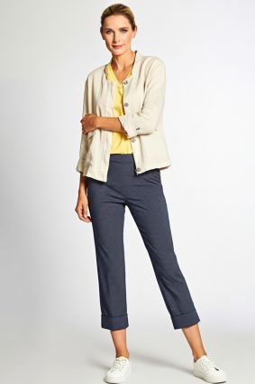Peruzzi Patch Pocket Linen Jacket Sand