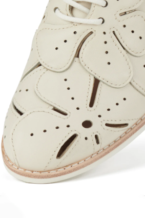 Rollie Derby Applique Bone