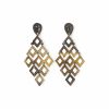 Soyang Horn Lace Diamond Earring Brown
