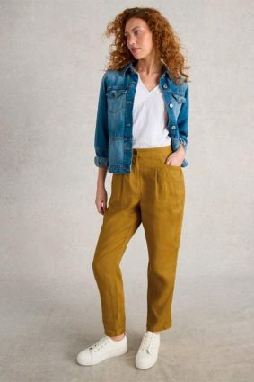 White Stuff Rowena Linen Trouser Mid Chart