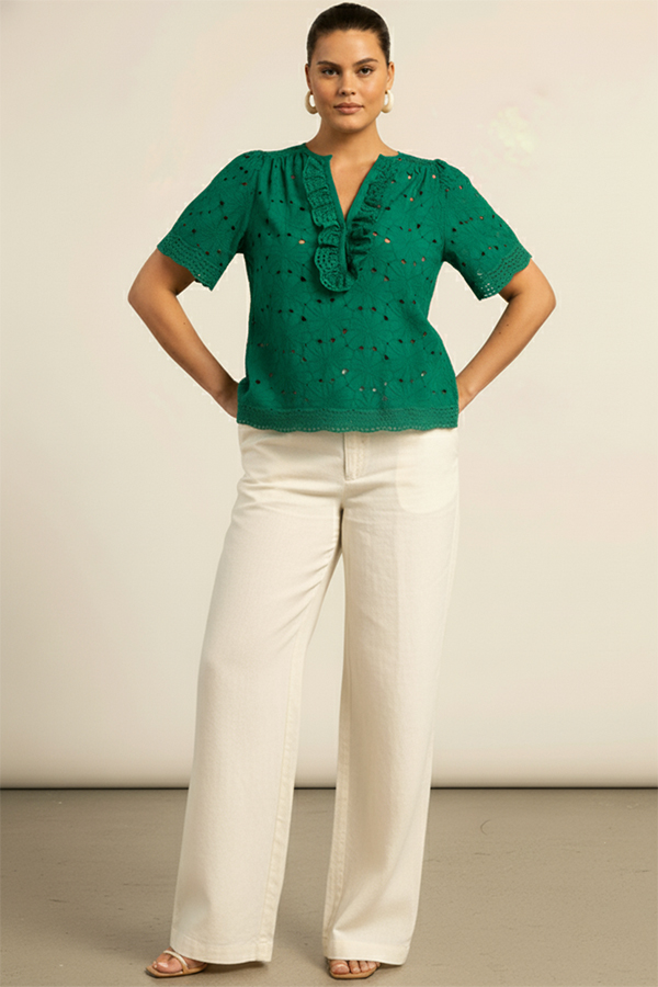 Zoe Kratzmann Vantage Top Emerald