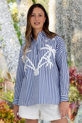 Coop Sea La Vie Shirt Navy