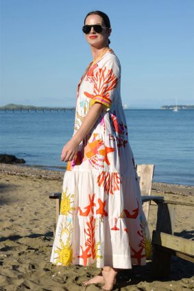 Curate High And Rising Dress White Sun