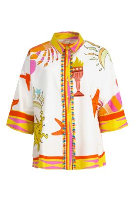 Curate Under The Sun Shirt White Sun