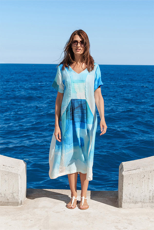 Kokomarina Midi Dress Print Turkish