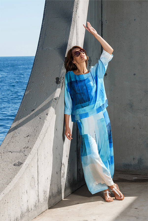 Kokomarina Nitya Blouse Print Turkish