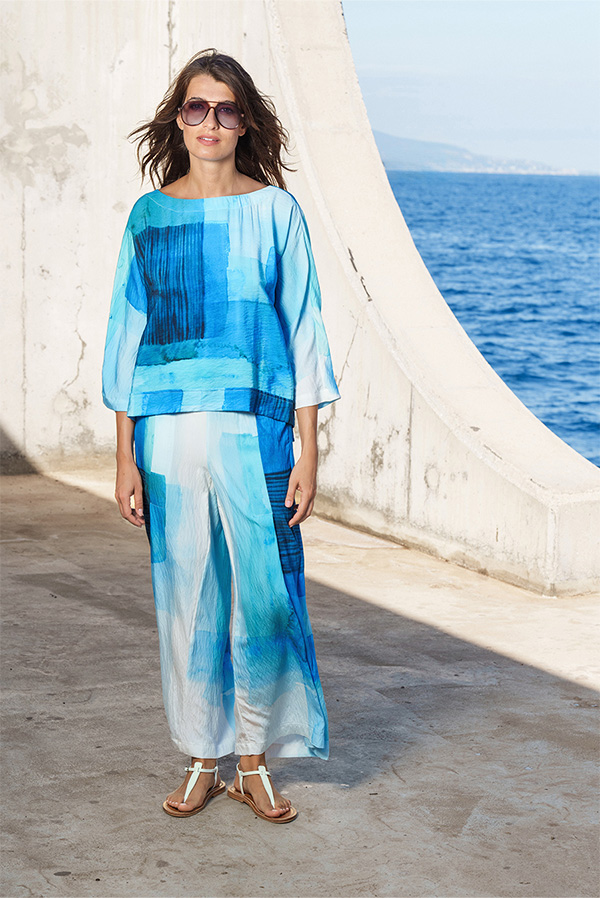 Kokomarina Nitya Blouse Print Turkish