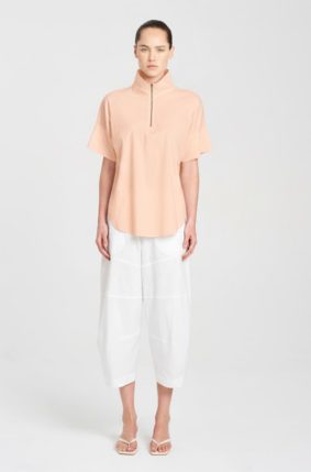 Mela Purdie Half Zip Shirt Sugar