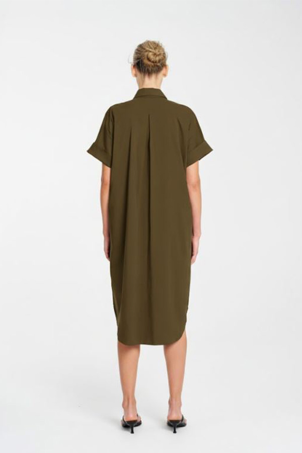 Mela Purdie Stud Shell Dress Fossil