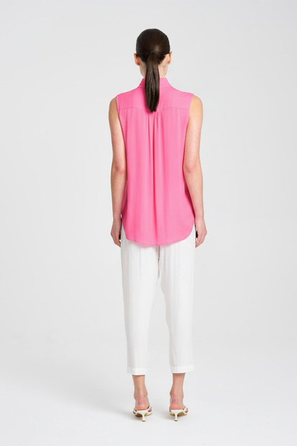 Mela Purdie Tab Slide Tank Hot Pink