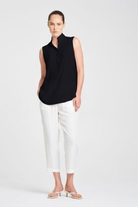 Mela Purdie Tab Slide Tank Navy