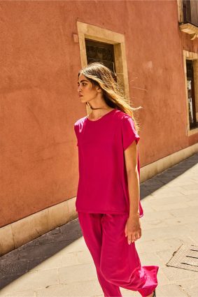 Mela Purdie Transit T Hot Pink