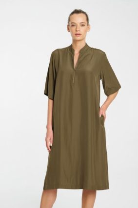 Mela Purdie Zip Plaza Dress Fossil