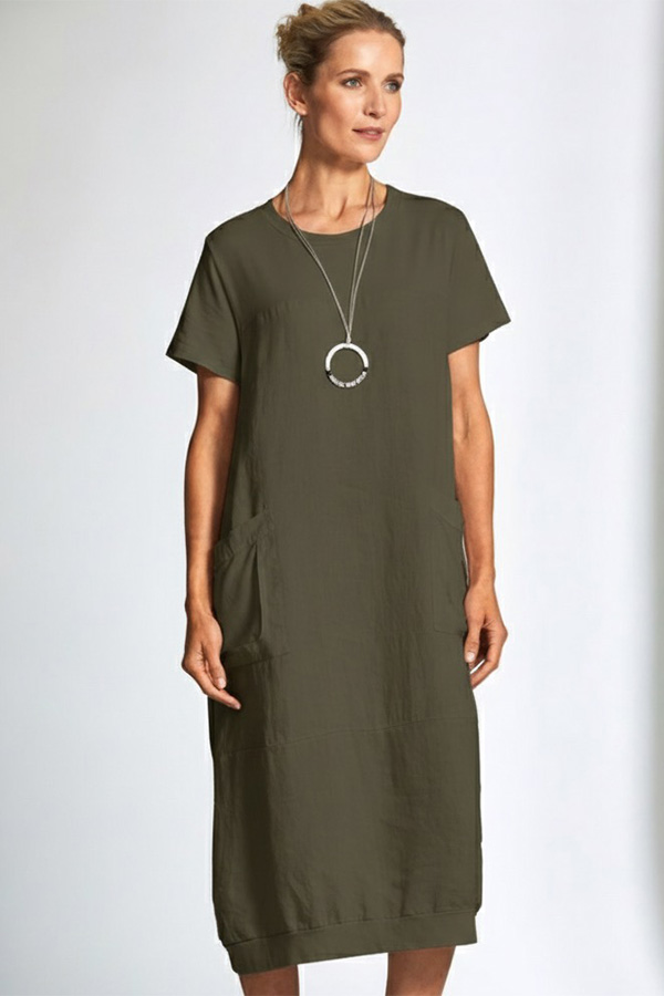 Peruzzi Raised Pocket Dress Antra