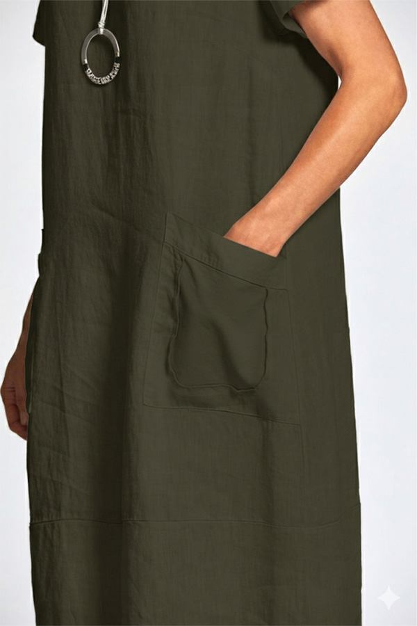 Peruzzi Raised Pocket Dress Antra