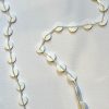 Rosalba Galati Carter Glass Tondo Long necklace White Milk