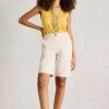 White Stuff Hayley Organic Chino Short Natural White