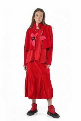 Black Label Balero Rose Jacquard