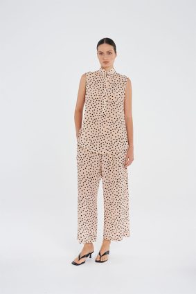 Mela Purdie Pace Pant MeringueBlack