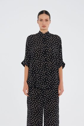 Mela Purdie Villa Overshirt BlackMeringue
