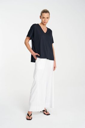 Mela Purdie Wedge Shell French Navy