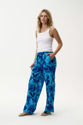 Oneseason Isla Pant Milos Sushi Voile Blue
